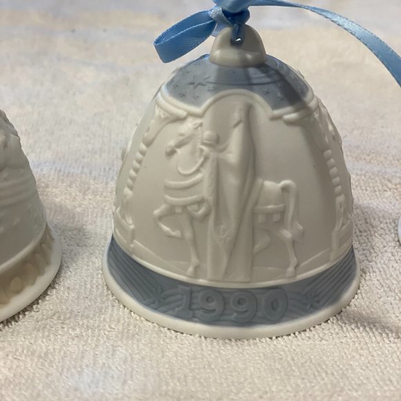 LLADRO Christmas Bells Set of 6 - Picture 4 of 6